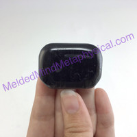 MeldedMind Hypersthene Palm Stone 1.62in 41.1mm Smooth Worry Metaphysical 176