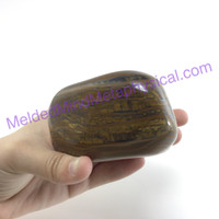 MeldedMind Large Tiger Iron Massage Stone 3.41in 86.7mm Holistic Metaphysical 09