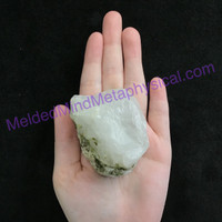 MeldedMind Green Tourmaline in Quartz 2.46in 62.5mm Natural Stone Crystal 098