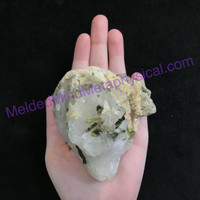 MeldedMind Green Tourmaline in Quartz 3.38in 85.9mm Natural Stone Crystal 101