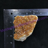 MeldedMind Natural Citrine Crystal Cluster 3.92in 99mm Manifest Abundance and Pr