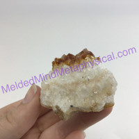 MeldedMind Natural Citrine Crystal Cluster 2.46in 62mm Manifest Abundance and Pr