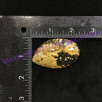 MeldedMind Ocean Jasper Cabochon Stone 2.25in 57mm Jewelry Artist Energy 173