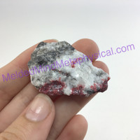 MeldedMind Natural Dolomite & Cinnabar Specimen 1.53in 38mm Guizhou China 111