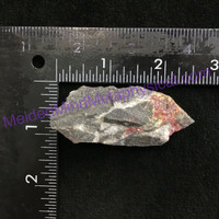 MeldedMind Natural Dolomite & Cinnabar Specimen 2.47in 62mm Guizhou China 109