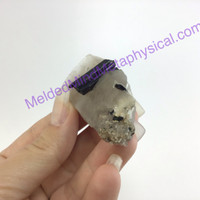 MeldedMind Natural Smoky Quartz Crystal w Aegirine 2.59in 65mm Zomba, Malawi 270