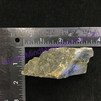 MeldedMind Double Flash Labradorite Specimen 3.70in 94mm One Side Polished 193