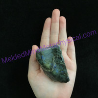 MeldedMind Double Flash Labradorite Specimen 2.55in 65mm One Side Polished 197