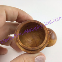 MeldedMind Small Decorative Box w/ Lid made with Thuya Wood Office Desk 239