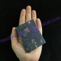 MeldedMind Natural Rough Charoite Slab 3.42in Stone of Transformation 760