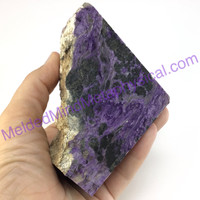 MeldedMind Natural Rough Charoite Lapidary Specimen 1lb Transformation 756