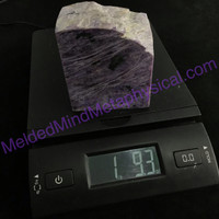 MeldedMind Natural Rough Charoite Specimen 3.20 Inches 1lb Transformation 751