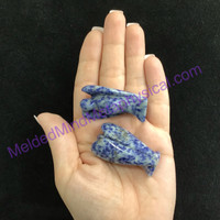 MeldedMind One (1) Sodalite Angel 2in 50mm Stone of Higher Mind Creativity 610