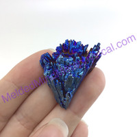 MeldedMind Titanium Coated Kyanite Blade 1.25in 31mm Rainbow Specimen 629