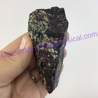 MeldedMind Black Rough Tourmaline Specimen 3.16in Grounding Energy 531