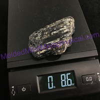 MeldedMind Black Rough Tourmaline Specimen 3.16in Grounding Energy 531