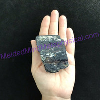 MeldedMind Black Rough Tourmaline Specimen 2.66in Grounding Energy 530