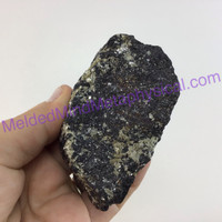 MeldedMind Black Rough Tourmaline Specimen 2.66in Grounding Energy 530