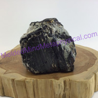 MeldedMind Black Rough Tourmaline Specimen 2.81in Grounding Energy 532