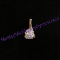 MeldedMind 14k Wire Wrapped Ethiopian Opal Pendant Handmade by Fred Tunderman225