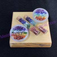 MeldedMind Chakra Wand Chip Set Healing Balance Harmony Intention 982