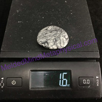 MeldedMind Pinolith Palm Stone 2in Worry Stone Metaphysical Holistic 134