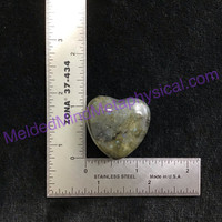 MeldedMind Labradorite Heart Spiritual Vision Small Flashes 169