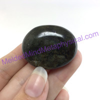 MeldedMind Labradorite Palm Stone 1.31in Worry Pocket Natural 189