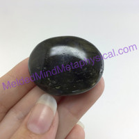MeldedMind Labradorite Palm Stone 1.31in Worry Pocket Natural 189