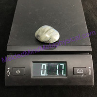 MeldedMind Labradorite Palm Stone 1.69in Worry Pocket Natural 184