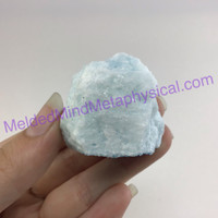 MeldedMind Blue Aragonite Specimen 1.40in Grounding Stone Reiki Yunnan,China 857