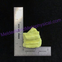 MeldedMind Louisiana Sulphur Sulfur Specimen 1.82in Yellow Mineral Healing 163