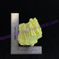 MeldedMind Louisiana Sulphur Sulfur Specimen 2.59in Yellow Mineral Healing 173