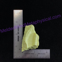 MeldedMind Louisiana Sulphur Sulfur Specimen 2.05in Yellow Mineral Healing 165