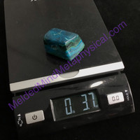 MeldedMind Polished Chrysocolla Specimen 1.74in Metaphysical Healing 147