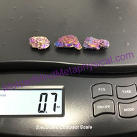 MeldedMind Set of 3 XS Rainbow Chalcopyrite Specimen ~30mm Mineral Power 190