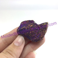 MeldedMind Rainbow Chalcopyrite Rough Specimen ~43mm Stone of Power Mineral 193