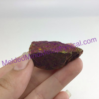 MeldedMind Rainbow Chalcopyrite Rough Specimen ~41mm Stone of Power Mineral 201