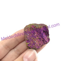 MeldedMind Rainbow Chalcopyrite Rough Specimen ~46mm Stone of Power Mineral 203