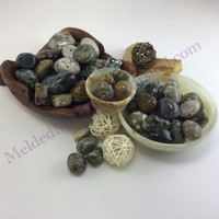 MeldedMind One (1) Ocean Jasper Tumble 3 Sizes Natural Crystal Stone 176