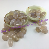 MeldedMind One (1) Pink Chalcedony Tumble 2 Sizes Natural Pink Crystal Stone 110