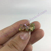MeldedMind Bismuth Specimen 1.02in Man-Made Rainbow Crystal Stone 305