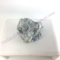 MeldedMind Raw Celestite Cluster Specimen 2.40in Natural Blue Crystal 518