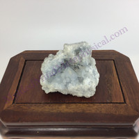 MeldedMind Raw Celestite Cluster Specimen 3.05in Natural Blue Crystal 522