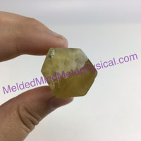 MeldedMind Yellow Fluorite Obelisk 2.72in Natural Rainbow Crystal 758