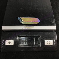 MeldedMind Titanium Aura Quartz Specimen 2.51in Rainbow Crystal 580