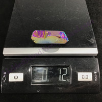 MeldedMind Titanium Aura Quartz Specimen 2.39in Rainbow Crystal 584