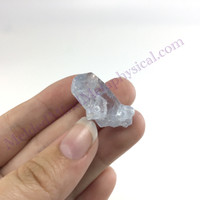 MeldedMind Small Celestite Specimen 1.08in Natural Light Blue Crystal Angel 485