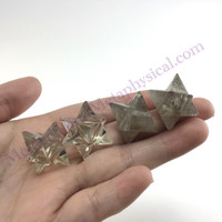 MeldedMind One (1) Smoky Quartz Merkaba ≈.61in Natural Grey Crystal 557