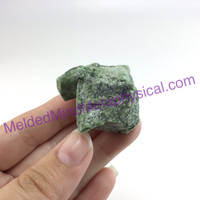 MeldedMind Diopside Specimen 1.58in Natrual Green Crystal Rough 185